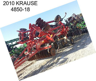 2010 KRAUSE 4850-18