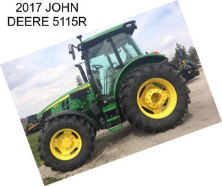 2017 JOHN DEERE 5115R