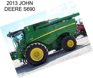 2013 JOHN DEERE S690