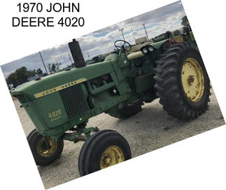 1970 JOHN DEERE 4020