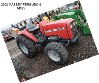 2003 MASSEY-FERGUSON 1433V