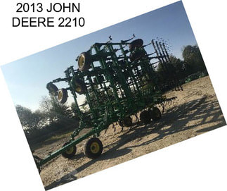 2013 JOHN DEERE 2210