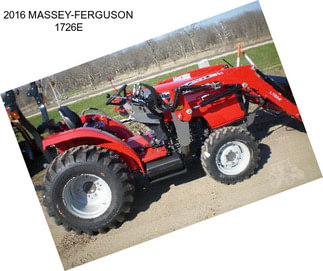 2016 MASSEY-FERGUSON 1726E