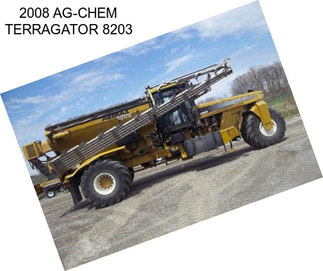 2008 AG-CHEM TERRAGATOR 8203