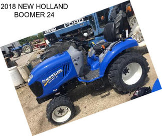 2018 NEW HOLLAND BOOMER 24