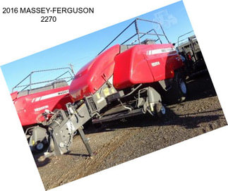 2016 MASSEY-FERGUSON 2270