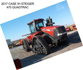 2017 CASE IH STEIGER 470 QUADTRAC