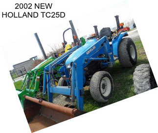 2002 NEW HOLLAND TC25D