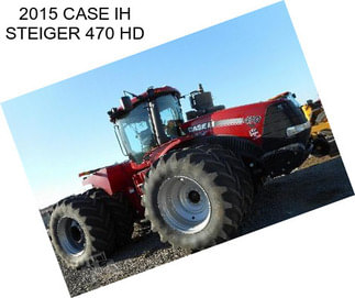 2015 CASE IH STEIGER 470 HD