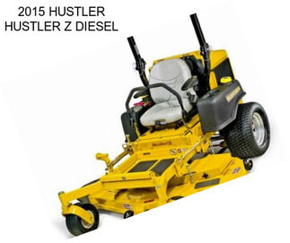 2015 HUSTLER HUSTLER Z DIESEL