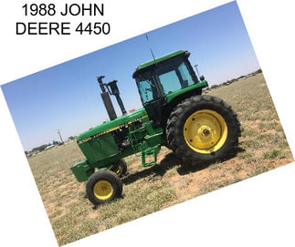 1988 JOHN DEERE 4450