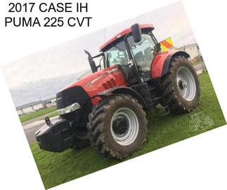 2017 CASE IH PUMA 225 CVT