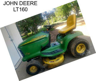 JOHN DEERE LT160