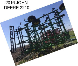 2016 JOHN DEERE 2210