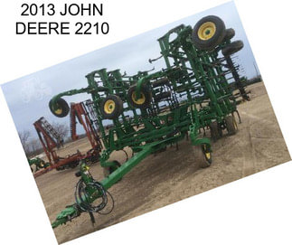 2013 JOHN DEERE 2210