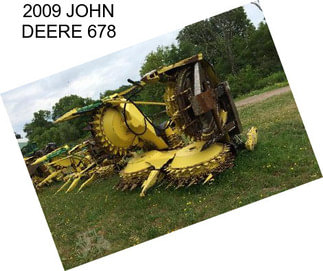 2009 JOHN DEERE 678
