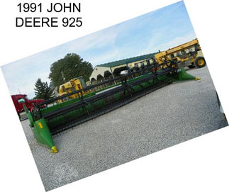 1991 JOHN DEERE 925