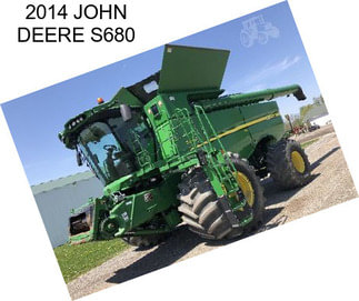 2014 JOHN DEERE S680