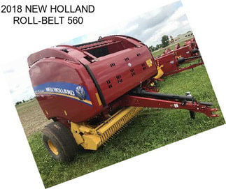 2018 NEW HOLLAND ROLL-BELT 560