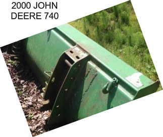 2000 JOHN DEERE 740