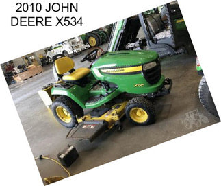 2010 JOHN DEERE X534