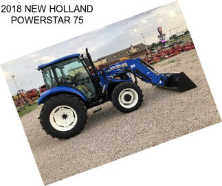 2018 NEW HOLLAND POWERSTAR 75