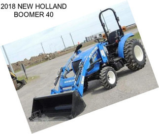 2018 NEW HOLLAND BOOMER 40