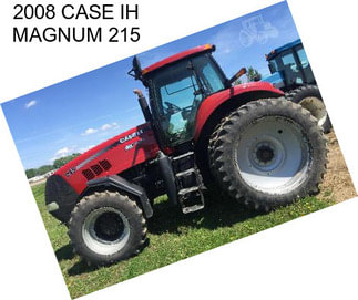 2008 CASE IH MAGNUM 215