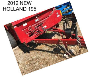 2012 NEW HOLLAND 195