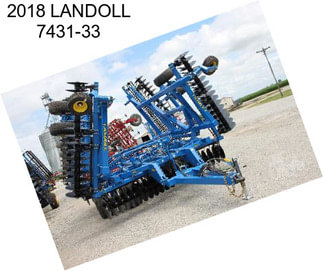 2018 LANDOLL 7431-33