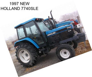 1997 NEW HOLLAND 7740SLE