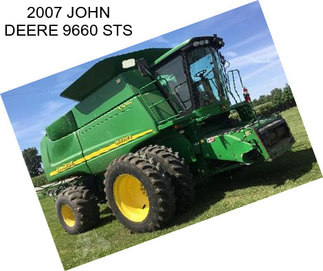 2007 JOHN DEERE 9660 STS