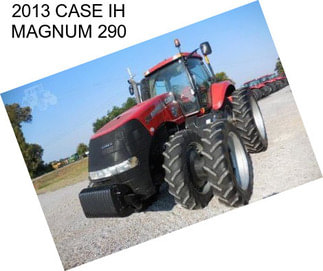 2013 CASE IH MAGNUM 290