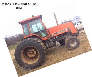 1982 ALLIS-CHALMERS 8070