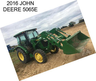 2016 JOHN DEERE 5065E