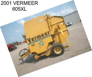 2001 VERMEER 605XL