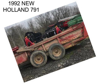 1992 NEW HOLLAND 791