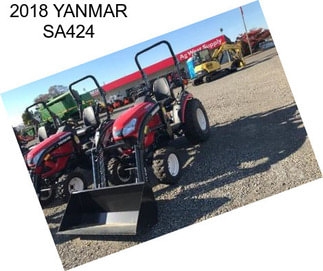 2018 YANMAR SA424