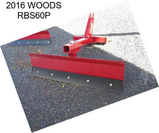 2016 WOODS RBS60P