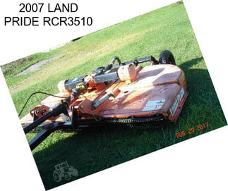 2007 LAND PRIDE RCR3510