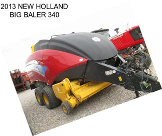 2013 NEW HOLLAND BIG BALER 340