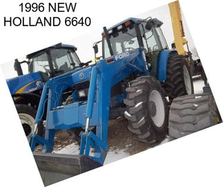 1996 NEW HOLLAND 6640