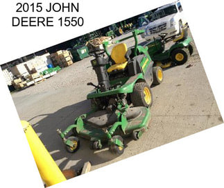 2015 JOHN DEERE 1550