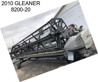 2010 GLEANER 8200-20