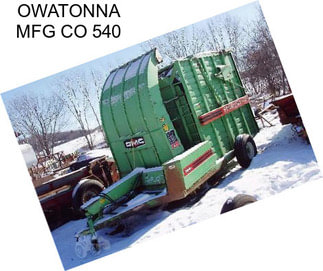 OWATONNA MFG CO 540