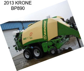 2013 KRONE BP890