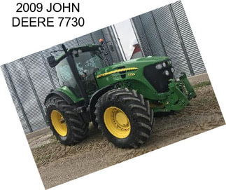 2009 JOHN DEERE 7730