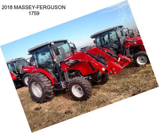 2018 MASSEY-FERGUSON 1759