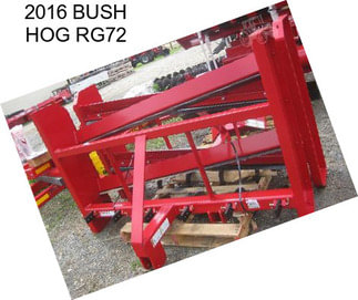 2016 BUSH HOG RG72