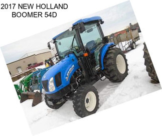 2017 NEW HOLLAND BOOMER 54D